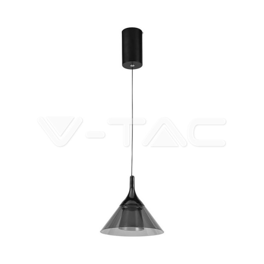 9W LED Designer Hanging Lamp (19.5*17.5*100CM) Black 3000K - 1