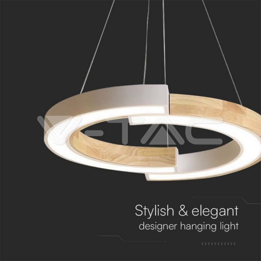 9W LED Designer Hanging Lamp (19.5*17.5*100CM) 3000K - 3