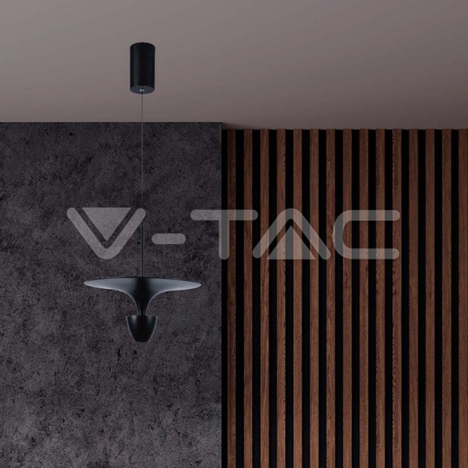 9W LED Designer Hanging Lamp (30*320*100CM) Black 3000K - 6