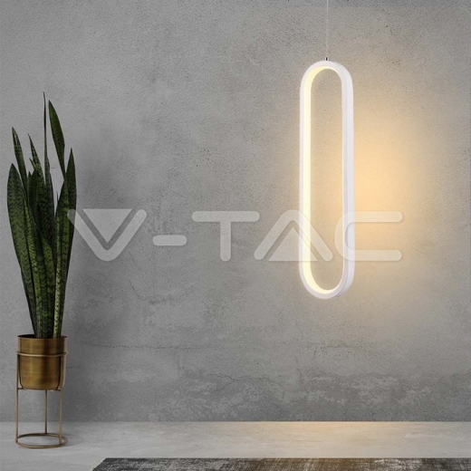 9W LED Designer Hanging Lamp (30*320*100CM) Black+Gold Body 3000K - 7