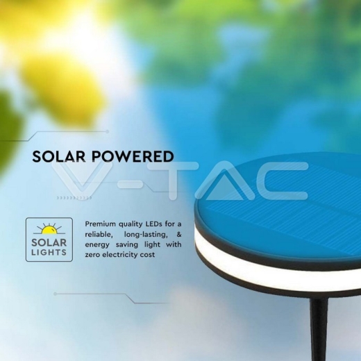 Lámpara solar LED 1.8W IP54 3000K - 2