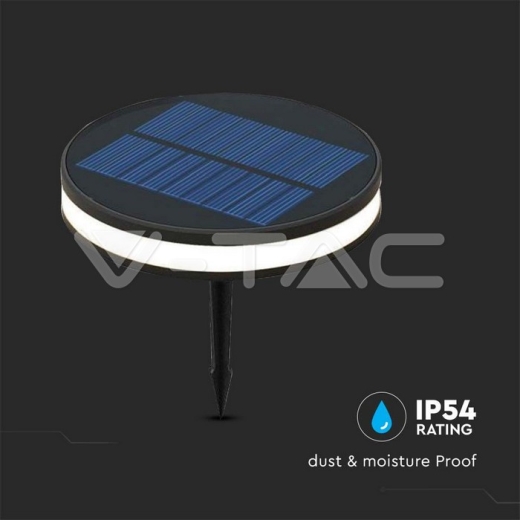 Lámpara solar LED 1.8W IP54 3000K - 4