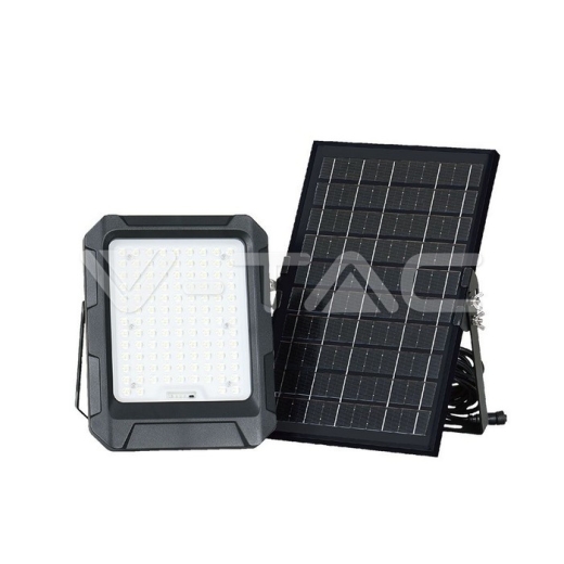 Reflector solar LED de 10 W con batería de 3,7 V y 8 Ah - 1