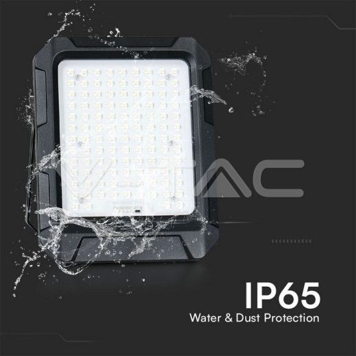 Reflector solar LED de 10 W con batería de 3,7 V y 8 Ah - 4