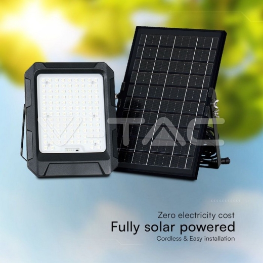 Reflector solar LED de 10 W con batería de 3,7 V y 8 Ah - 7