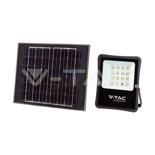 12W LED Solar Floodlight 4000K - 7
