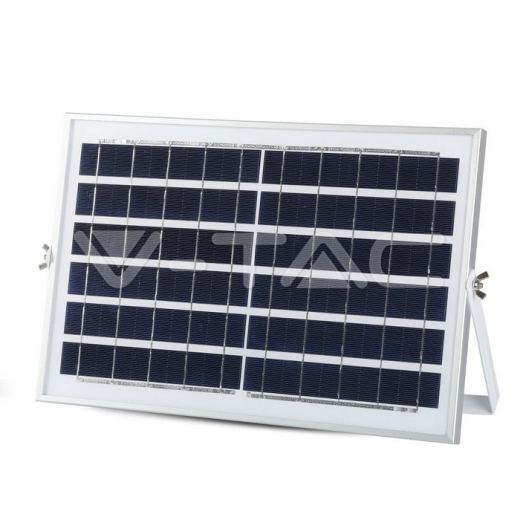 Panel solar 12W con proyector de LED 4000K - 6