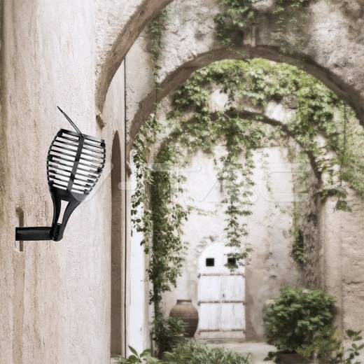 Lámpara LED solar 1W de pared/de suelo/colgante - 12