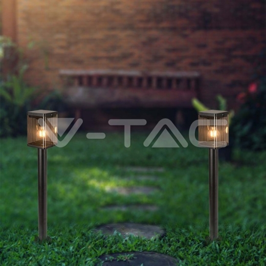 Lámpara E27 del bolardo de 2.5W LED Sollar con el sensor de microondas IP44 - 8