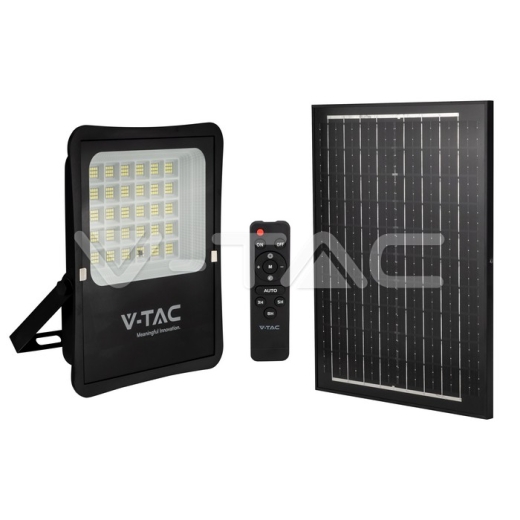 20W LED Solar Floodlight 4000K - 6