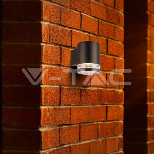 Aplique Solar LED 1W SMD Cuerpo Negro IP44 3000K - 7