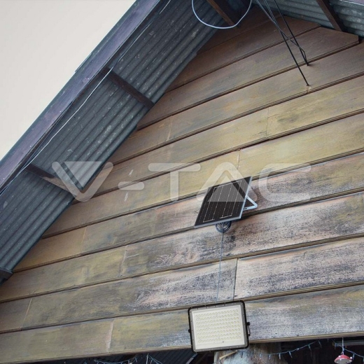 Proyector Solar 20W LED 6400K Batería reemplazable 3m Alambre Cuerpo negro - 13