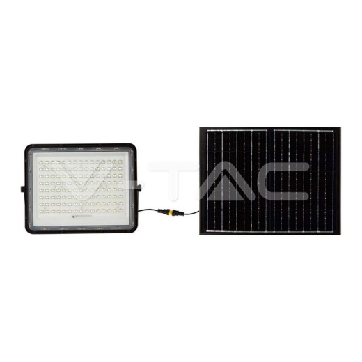 Proyector Solar 20W LED 6400K Batería reemplazable 3m Alambre Cuerpo negro - 3