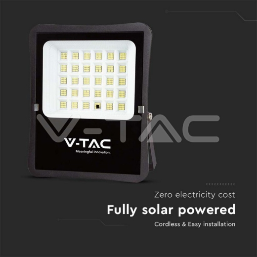 20W LED Solar Floodlight 6400K - 8