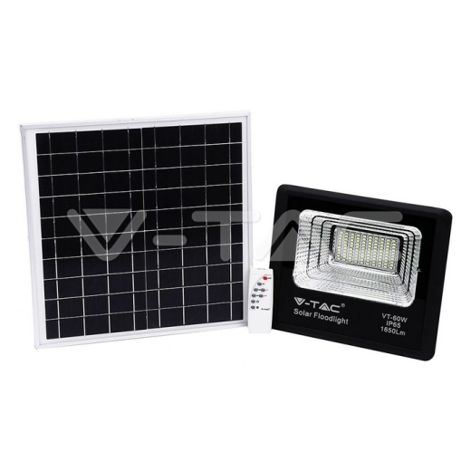 20W Solar Panel LED Floodlight 6000K - 1