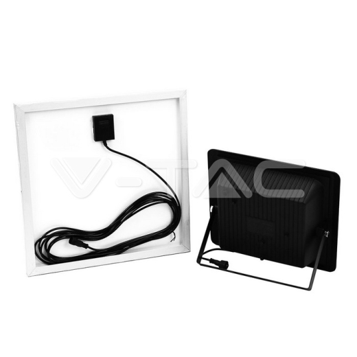 Foco Proyector Solar LED 20W 4000K Cuerpo Negro - 3