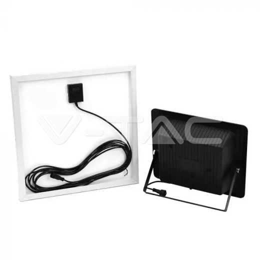 Foco Proyector Solar LED 20W 4000K Cuerpo Negro - 4