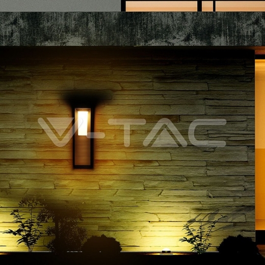 Lámpara de suelo solar 4W LED SAMSUNG Chip cuerpo gris 3000K - 10