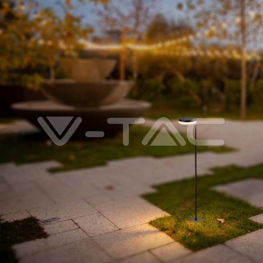2W LED Sollar Bollard Lamp IP44 3000K - 7