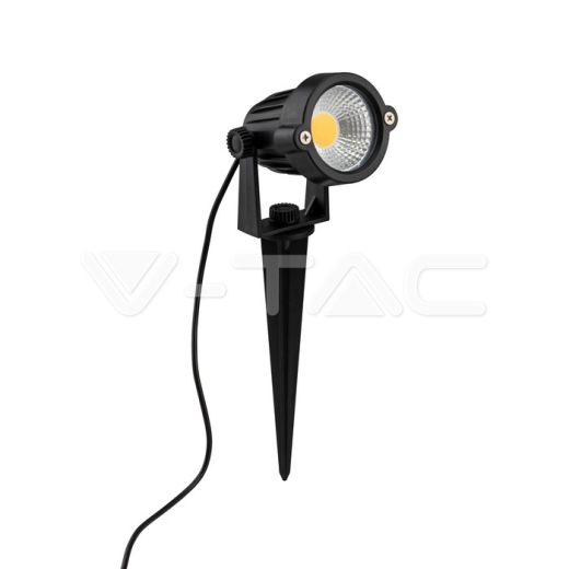3*1.2W LED Solar Spike Cuerpo Negro 3000K IP65 - 2