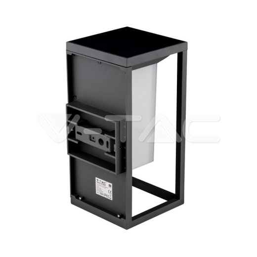 Lámpara de pared solar 1W LED SAMSUNG Chip cuerpo gris 3000K - 4