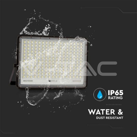 Proyector Solar 30W LED 6400K Batería reemplazable 3m Alambre Cuerpo negro - 7