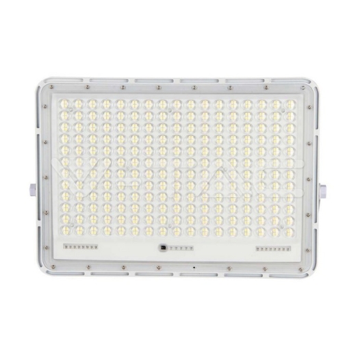 30W LED Solar Floodlight 4000K Replaceable Battery 3m Wire White Body - 2