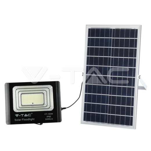 Panel solar 35Wcon Proyector de LED 4000K - 6