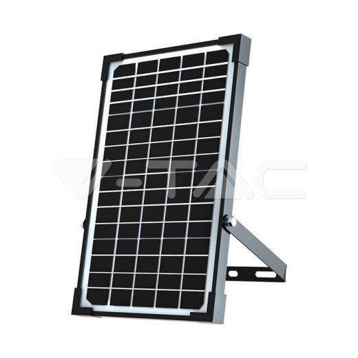 Foco Proyector Solar LED 30W LiFePo Batería 3.7V Negro 6000K - 2
