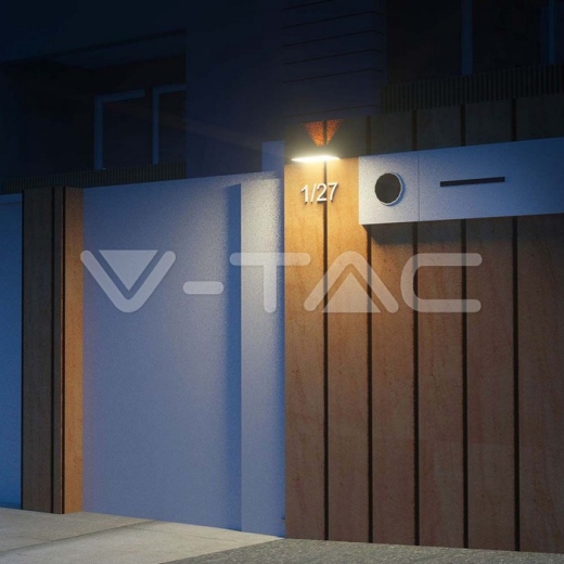 Aplique Solar LED 3W Sensor 4000K, 3000K Cuerpo blanco - 16