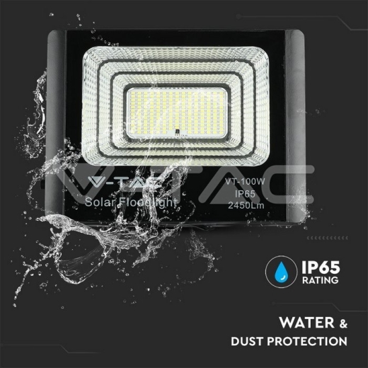 Panel solar 40W con Proyector de LED 4000K - 3