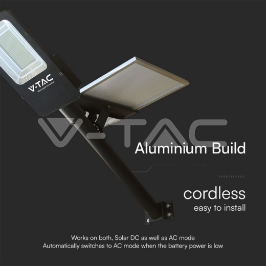 Farola Solar LED 50W 4000K HÍBRIDA - 5