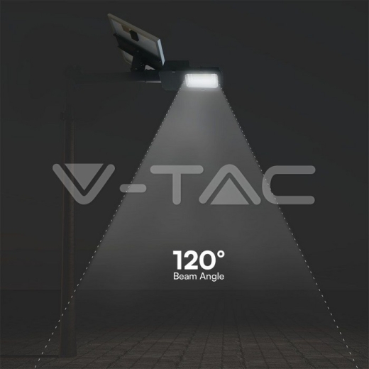 Farola Solar LED 50W 4000K HÍBRIDA - 8