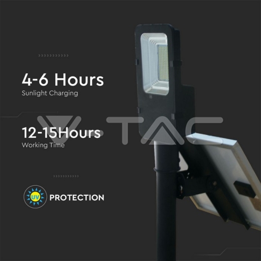 Farola solar LED 50W 6000K - 12