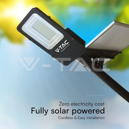 Farola Solar LED 50W 6500K HÍBRIDA - 7