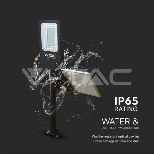 Farola Solar LED 50W 6500K HÍBRIDA - 9