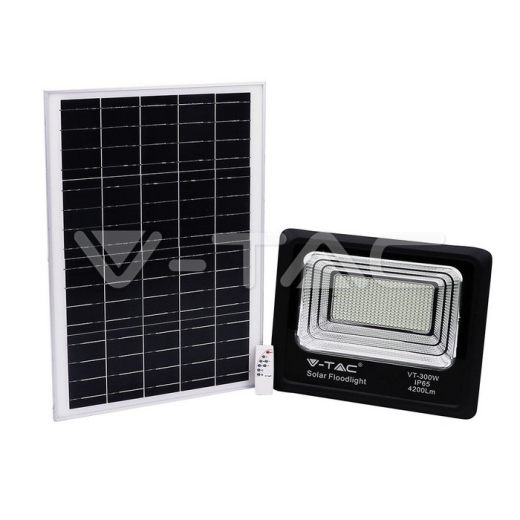 Panel solar 50W con Proyector de LED 6000K - 1