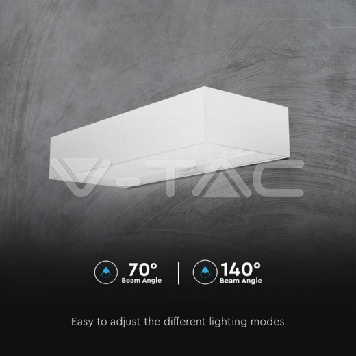 6W LED Solar Wall Light Ladrillo Batería de Litio Blanco 4000K - 4