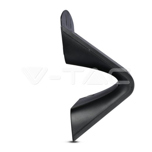 Lámpara de pared solar LED 6.8W Blanco Natural Cuerpo Negro - 4