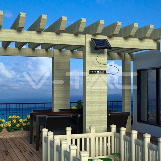 Aplique solar LED de 8W 6000K - 17