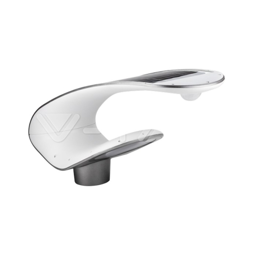 Lámpara LED solar de jardín 20W PIR Sensor Control RF 4000K - 1