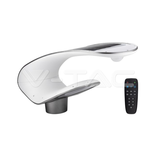 Lámpara LED solar de jardín 20W PIR Sensor Control RF 4000K - 3