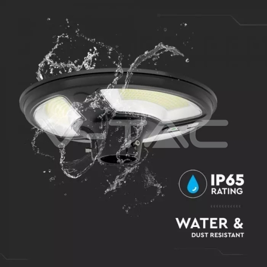 Luz de jardín solar LED 10 W Sensor 6500K IP65 control remoto Función temporizador - 12