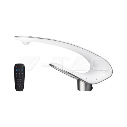 Lámpara LED solar de jardín 20W PIR Sensor Control RF 6400K - 4