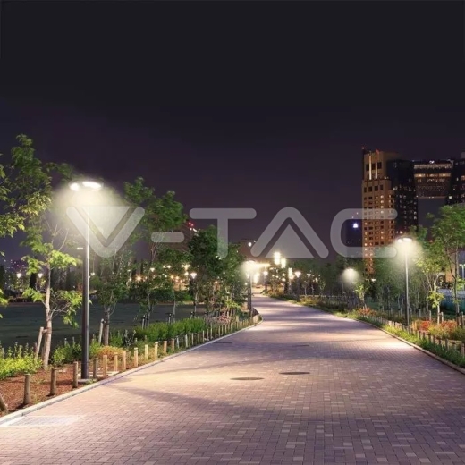 Luz de jardín solar LED 7.5W Sensor 6500K IP65 control remoto Función temporizador - 17