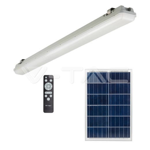 LED Solar Tri-Proof Tube Light 18W Sensor and RF Control 3 in 1 IP65 - 5