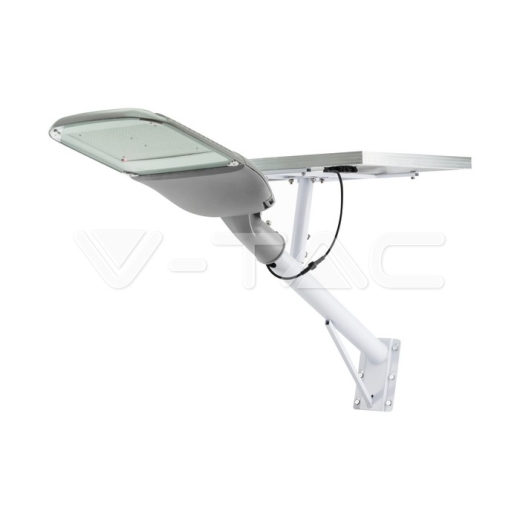 Farola LED Solar 50W SAMSUNG Chip Cuerpo Blanco 6400K - 1