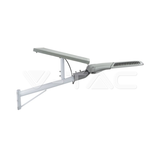 Farola LED Solar 50W SAMSUNG Chip Cuerpo Blanco 6400K - 2