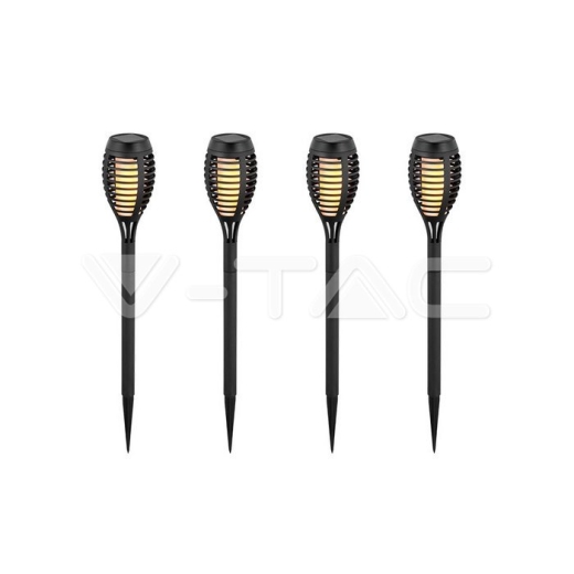 Solar Flame Stick 4 Pcs - 1