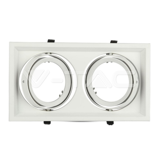 2 x AR111 Soporte Blanco - 2